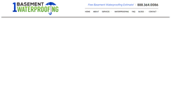 Desktop Screenshot of michiganbasementwaterproofing.com